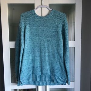 Faded Glory teal knit sweater